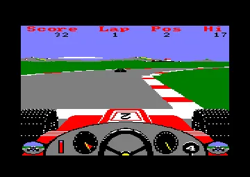 3D Grand Prix (UK) (1985) screen shot game playing